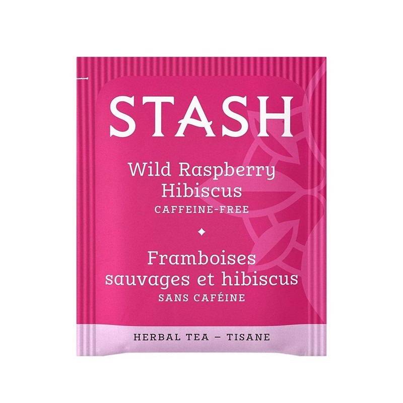 Stash WILD RASPBERRY HIBISCUS Herbal 20 Individual Wrapped Tea Bags (2 Pack) gallery