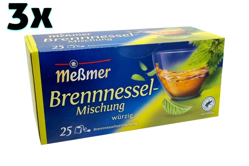 3x boxes MESSMER Nettle Leaf Mix Tea 🍵 genuine from Germany ✈TRACKED SHIPPING gallery
