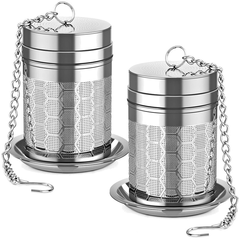 Tea Infusers Set for Loose Tea, 2 Pack