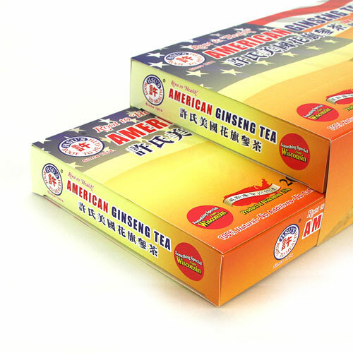 許氏花旗蔘茶 Hsu’s American Ginseng Tea 40 Tea Bags (2x20bgs) - USA Seller FREE SHIP! gallery