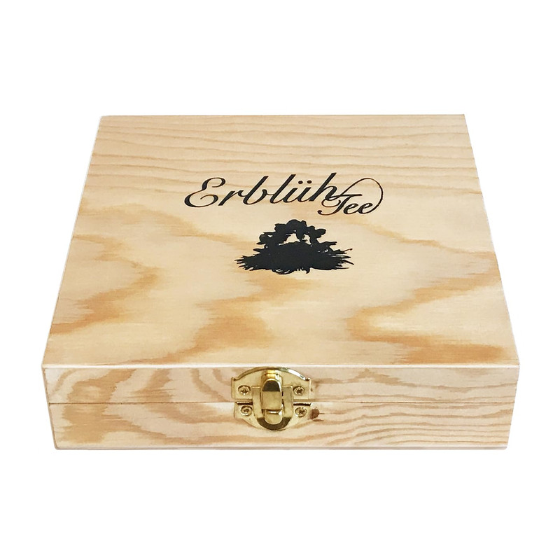 Flowering Abloom Tea - Blooming Gift Set in Stylish Wooden Box, 12Pcs gallery
