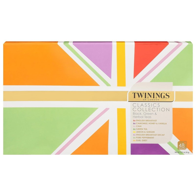 Tea Classics Collection, Variety Gift Box Sampler, 48 Tea Bags (Pack Of gallery