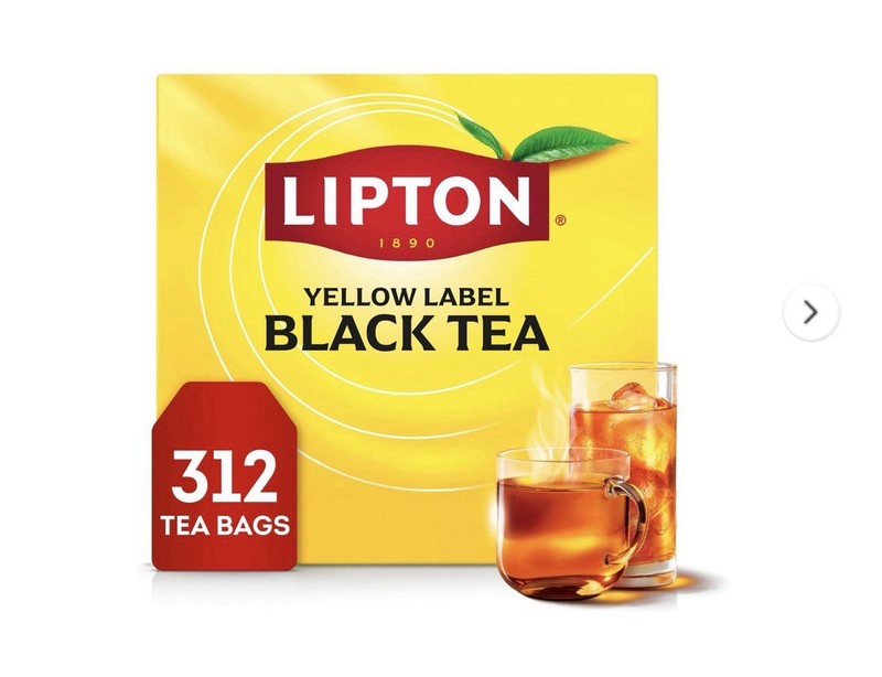 Lipton Yellow Label Black Tea & Infusion Bagged 312 Tea Bags 705g Pantry gallery