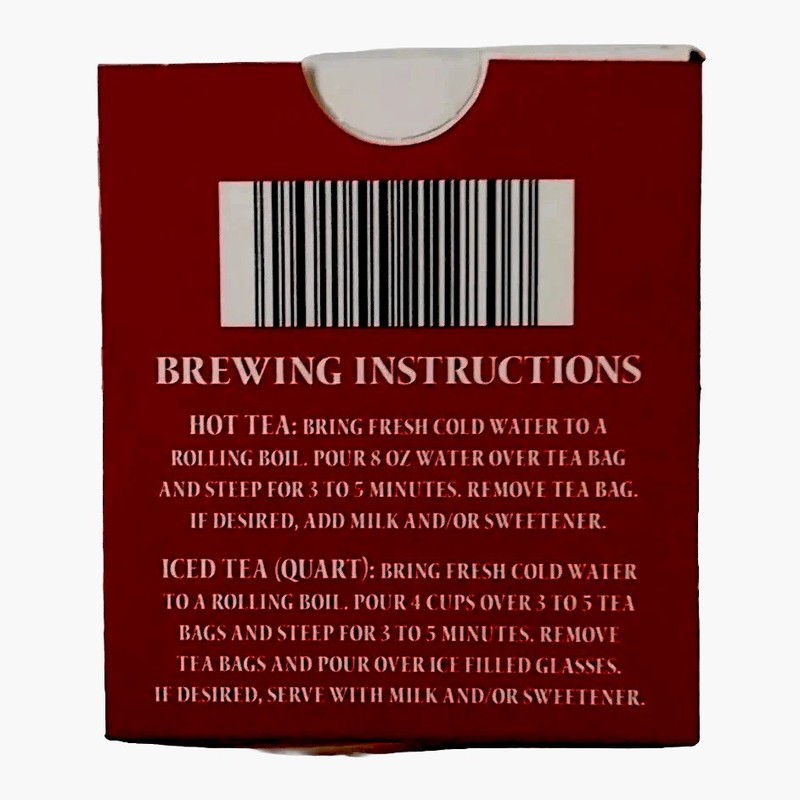 CHAI BLACK TEA- 20 Individually Wrapped Tea Bags gallery
