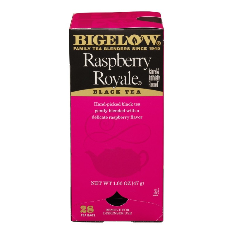 Bigelow Raspberry Royale Tea, 28 Count Tea Bags Pack of 6