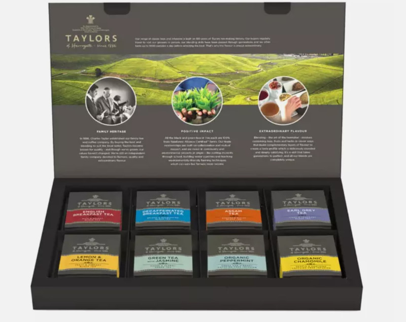 Gift Box/Gift Set Assorted Specialty Teas Box , 48 Count (Pack of 1).