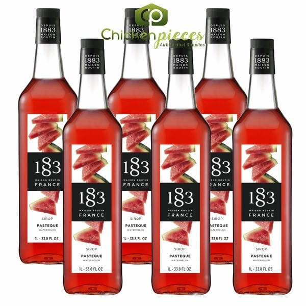 1883 Maison Routin Watermelon Syrup 1LT/33.81oz (6/Case)