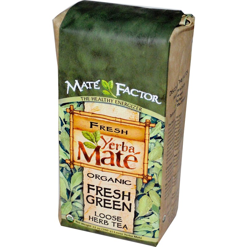 Organic Yerba Mate, Fresh Green, Loose Herb Tea, 12 oz (340 g) gallery