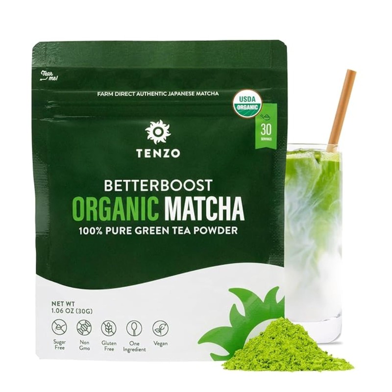 Tenzo Matcha Green Tea Powder USDA Organic Premium Grade Authentic Japanese…