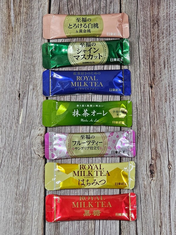 Royal Milk Tea Black Tea Sticks 7-Type Assortment – Japanese Milk Tea Bundle