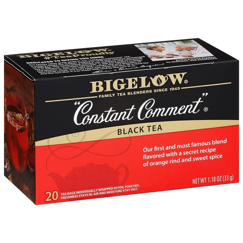 Bigelow Constant Comment Caffeinated Black Tea Bags, 20 Count Pack of 6 gallery