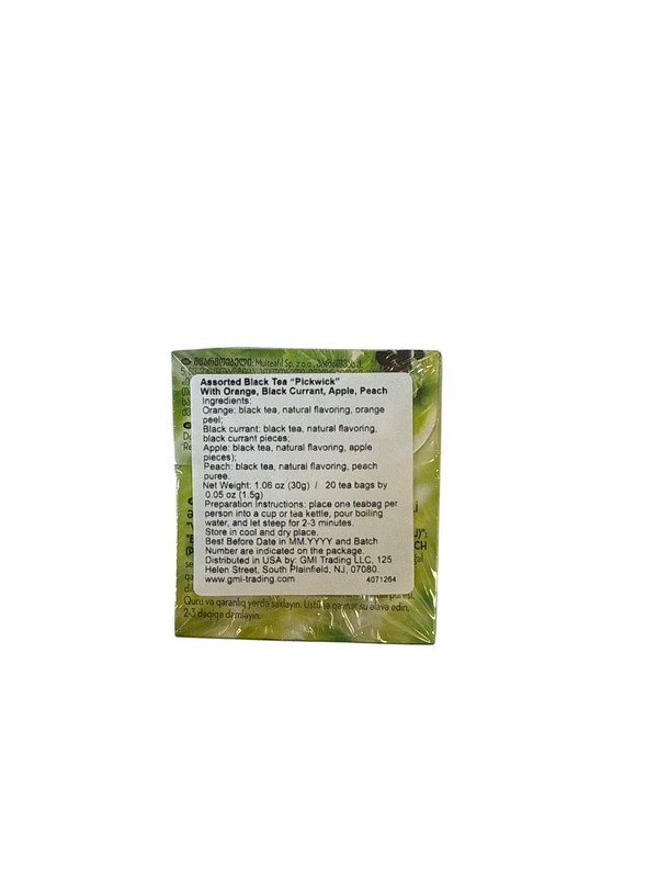 3 x Pickwick Fruit Tea Variety Pack – 4 Assorted Flavours – 20 Bags – Herbal gallery