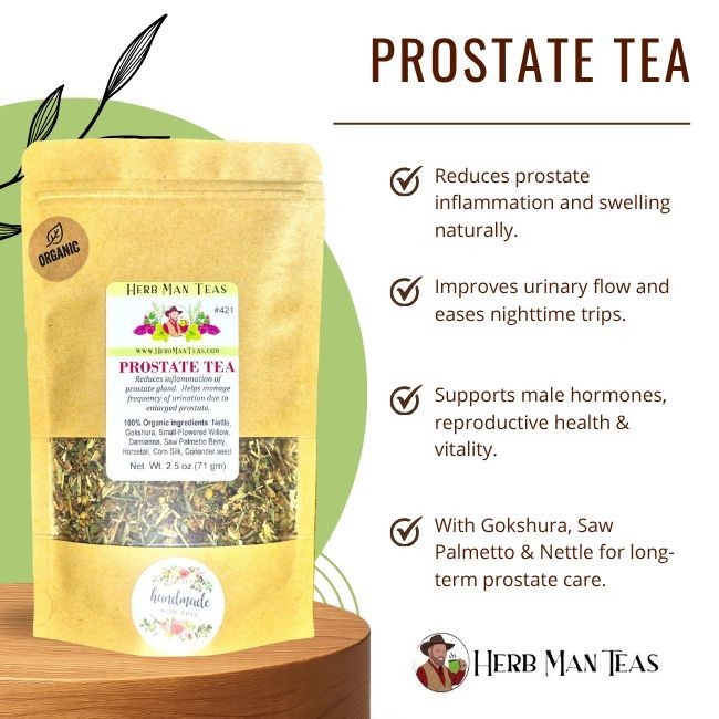 PROSTATE TEA- Reduces inflammation of the prostate gland & frequent urination gallery