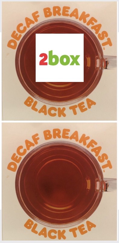 2 Box Dunkin Donuts Decaf Breakfast Black Tea With 30 tea Decaffeinated gallery