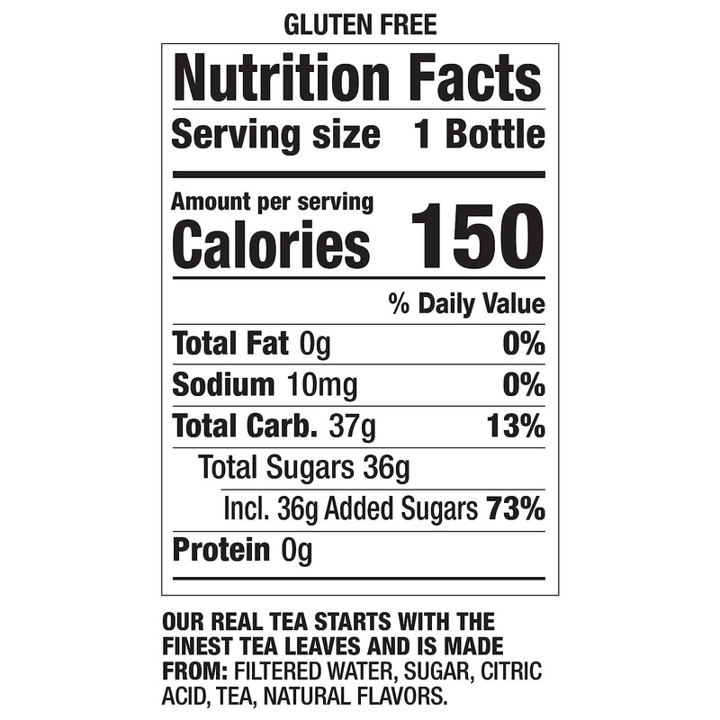 Snapple Lemon Tea, Recycled Plastic Bottle, 16 Fl Oz Pack of 12 gallery