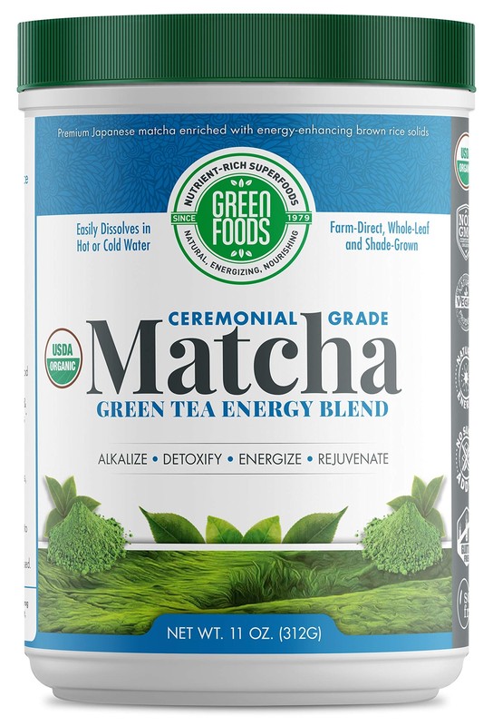 Organic Matcha Green Tea Powder High Chlorophyll Gluten Free Vegan 1 Pack