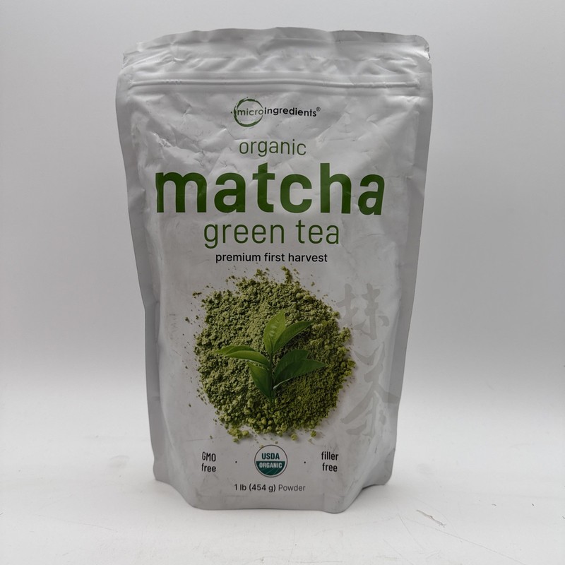 Organic Matcha Green Tea Powder, First Harvest, Culinary Grade from Japan, 100%