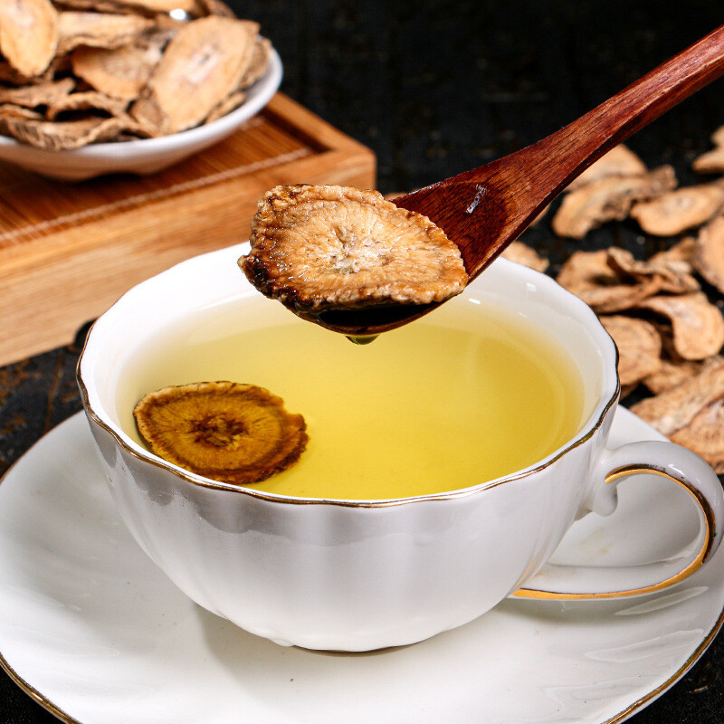 Premium Burdock Root Tea Bags Large Sliced Roasted Burdock Tea for Herbal Drink gallery