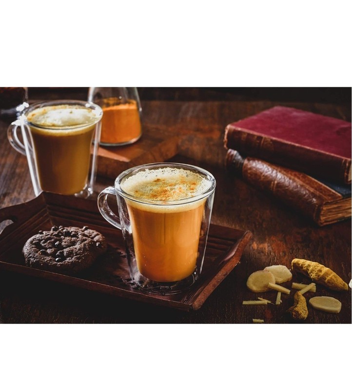 QuikTea Chai Tea Latte, Tumeric Ginger, 34 Oz, 10 count (Pack of 4) gallery