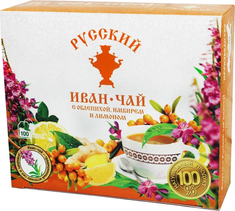 Russian Ivan – Tea – 100% Natural Fireweed Herbal Tea – Classic 100 Tea Bags