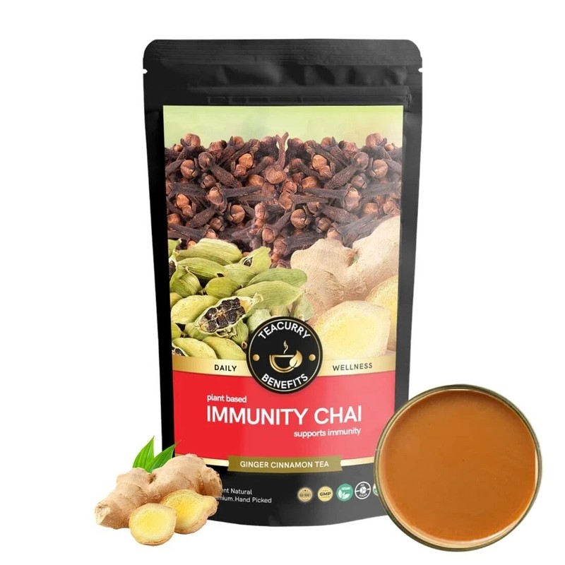 TEACURRY Immunity Booster Tea 100g Free Shipping World Wide