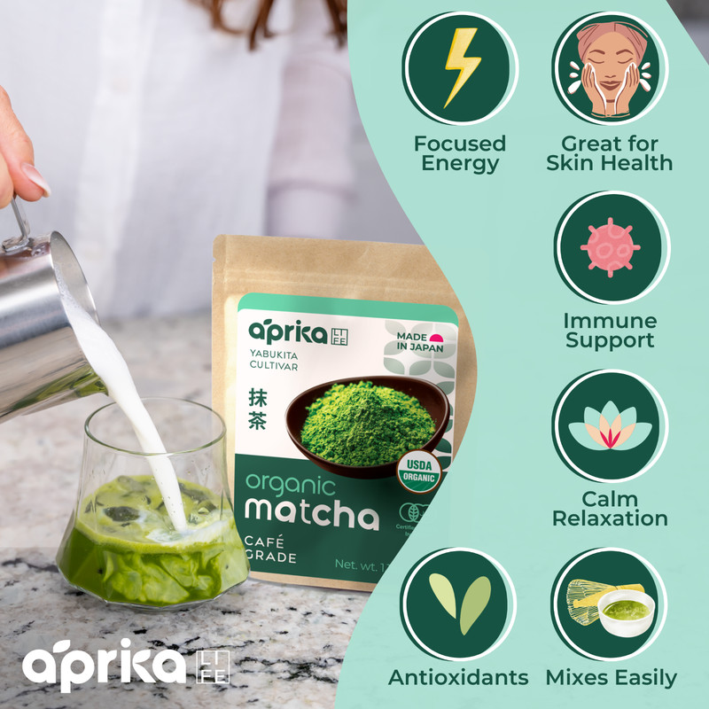 Premium Culinary Grade Organic Japanese Matcha Green Tea Powder 30g gallery