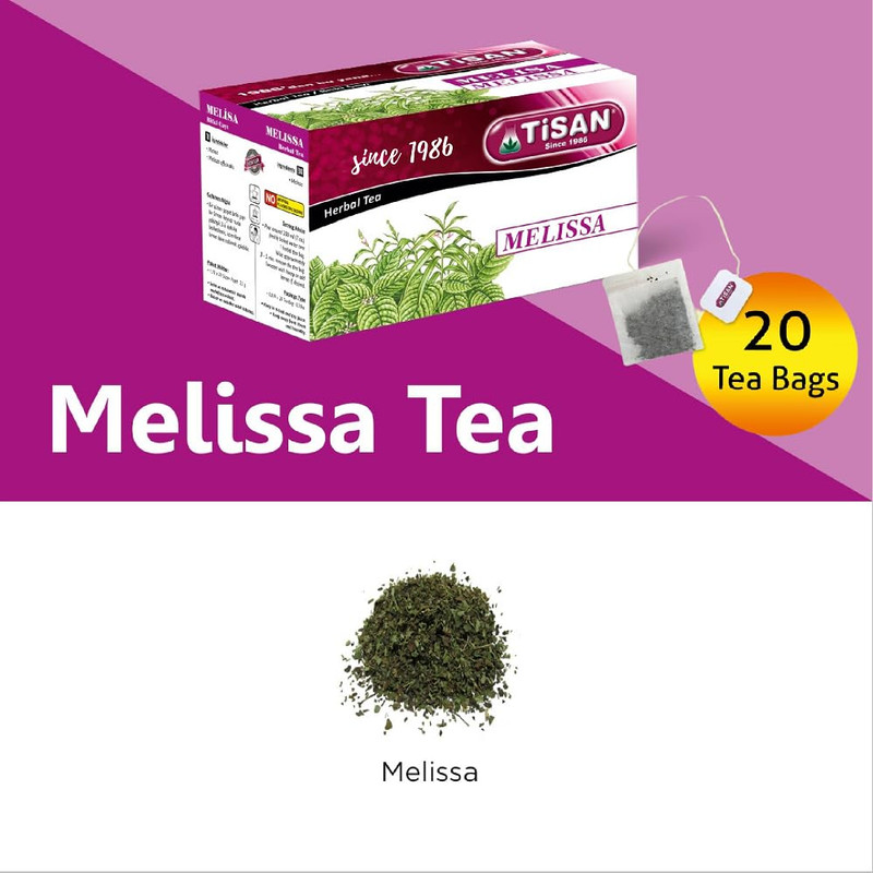 Melissa Tea from - 2 boxes total 40 tea bags FREE SHIPPING gallery