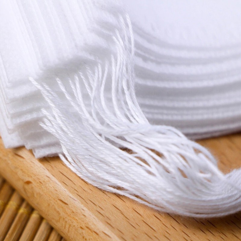 Drawstring Non-Woven Filter Bag High temperature resistance Double S fabric gallery