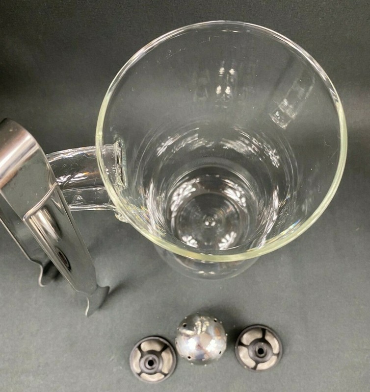 Final Touch Tea Infusion Roller Set Glass and Stainless loose or bagged tea Box gallery