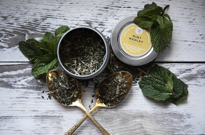 Variety Pack - 9 Loose Leaf Tea Sampler - Organic Black, Green, White, and Herba gallery