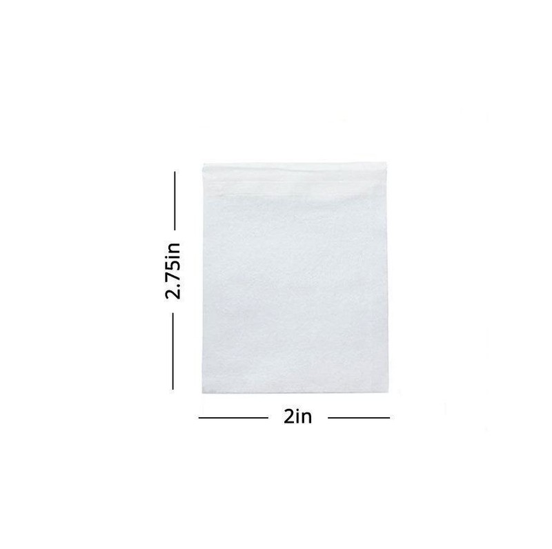 Assorted Sizes Non-woven Empty Teabags Heat Seal Filter Bag Loose Herbs Teabag