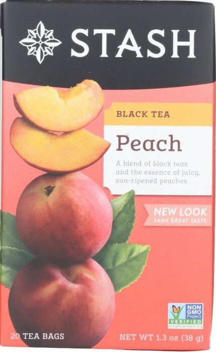 Stash Peach Black Tea – 20 tea bags