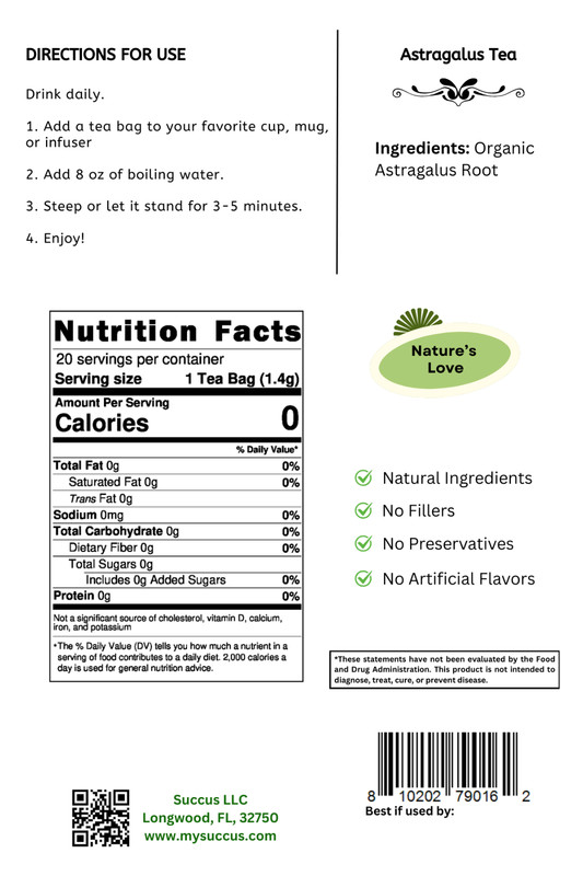 Astragalus Tea - Immune System gallery