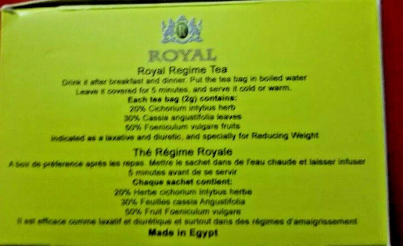 Royal Regime Weight Loss Diet Slimming TEA ((50)) Bags EXP 10/2025 FROM USA🇺🇸 gallery