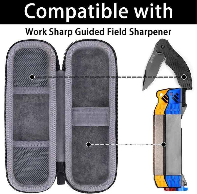 Hard Travel Carrying Case for Work Sharp Guided Field Sharpener/Benchmade Guided gallery