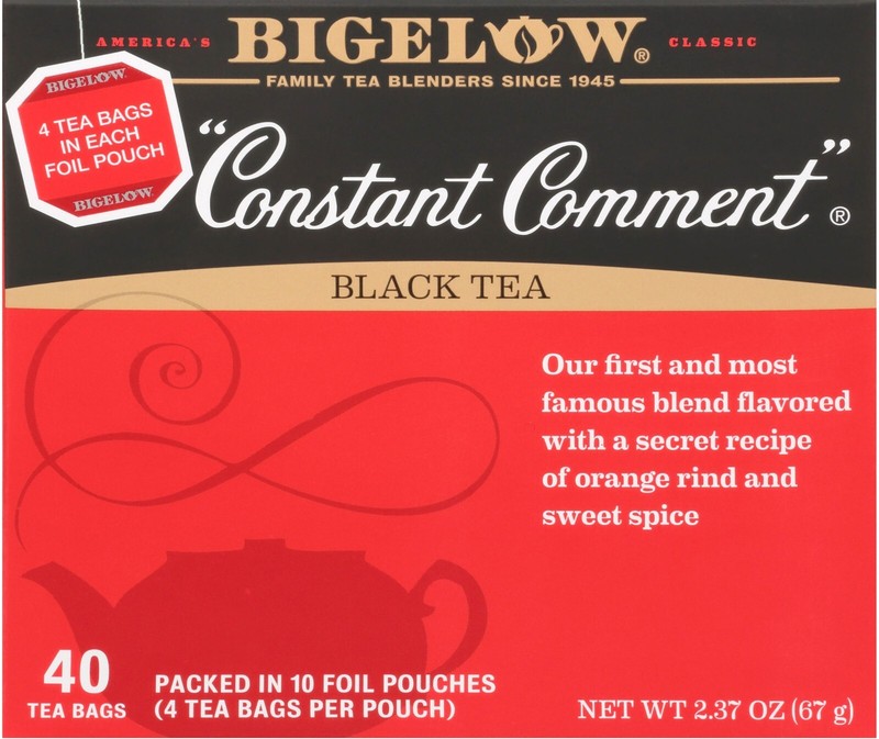 Bigelow Constant Comment Black Tea – 40 Bags