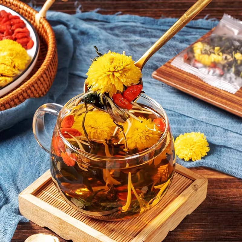 Dandelion Wolfberry Tea - Liver & Kidney Detox Herbal Tea gallery