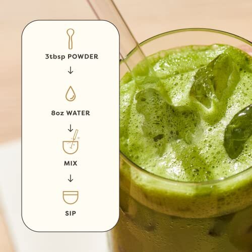 Clevr Blends Matcha Green Tea Powder Oat Milk Instant Latte Mix 100% Japanese... gallery