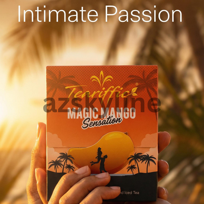 1 Box (12 Sachet) Teariffic Magic Mango Sensation Sexual Men Herb Energy Coffee gallery