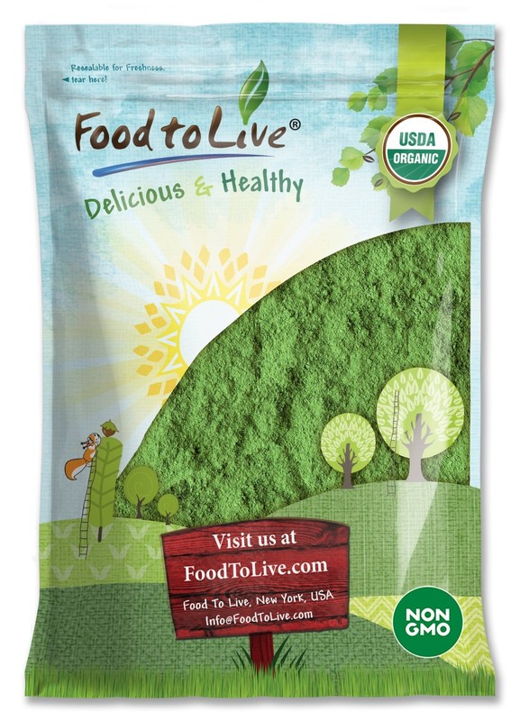 Organic Matcha Green Tea Powder —Non-GMO,Kosher,Vegan,Sirtfood,Bulk-Food to Live gallery