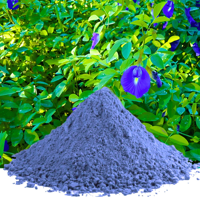Blue Butterfly Pea Flower Powder | Pure Natural Organic | Food Grade Herbal Tea