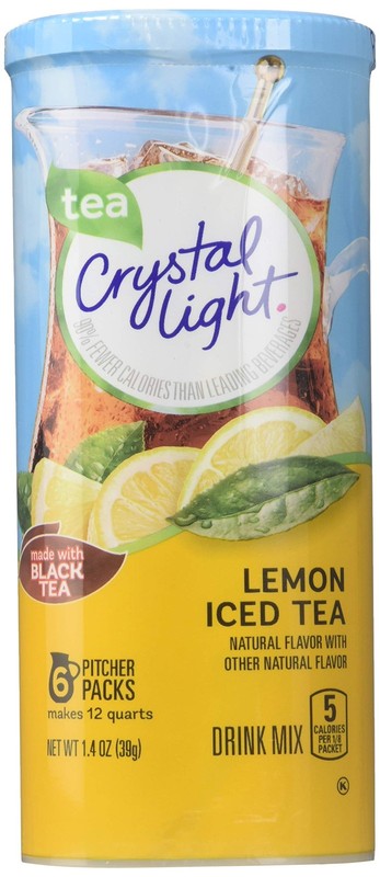 Lemon Iced Tea Drink Mix, 12-Quart Canister (Pack of 3)