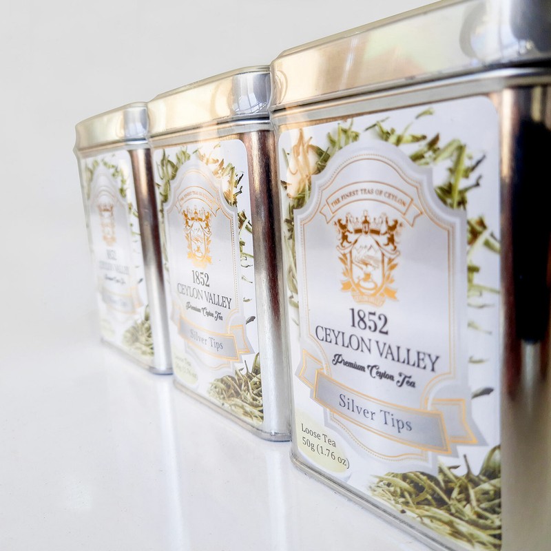 Ceylon Silver Tip White Tea | Make Delicious Iced & Hot Tea, Silver Needle 1Pack gallery