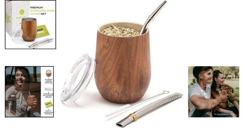 Yerba Mate Cup Set gallery