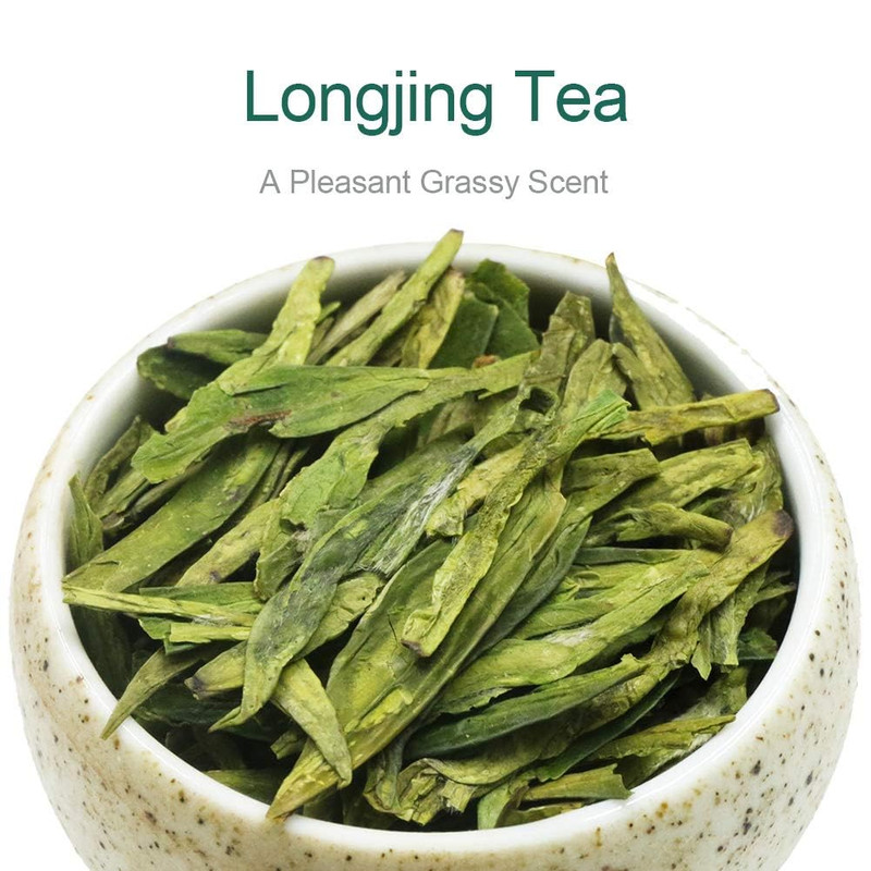 FullChea - Longjing Tea - Dragonwell Tea - Chinese Green Tea Loose Leaf - First gallery