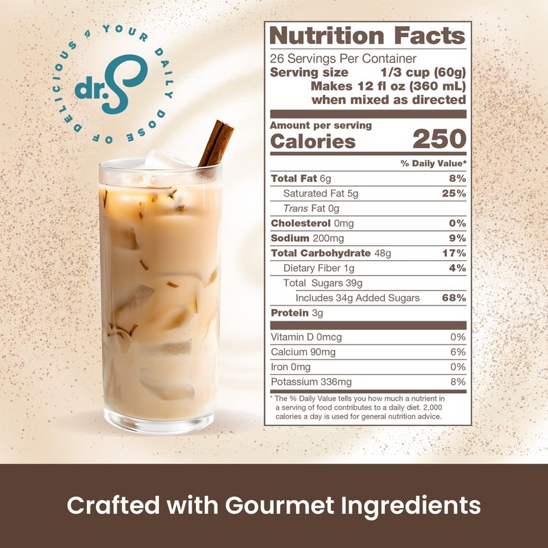 Dr. Smoothie Café Essentials Classic Chai – No Artificial Colors, Flavors, or... gallery