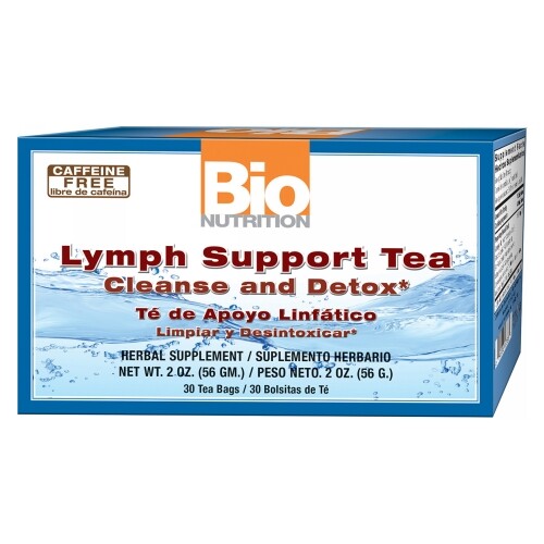 Lymph Support Tea 30 Bags By Bio Nutrition Inc