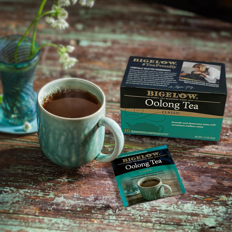 Bigelow Tea Oolong Tea, Caffeinated Tea with Fresh, Smooth Taste, 20 Count Box ( gallery
