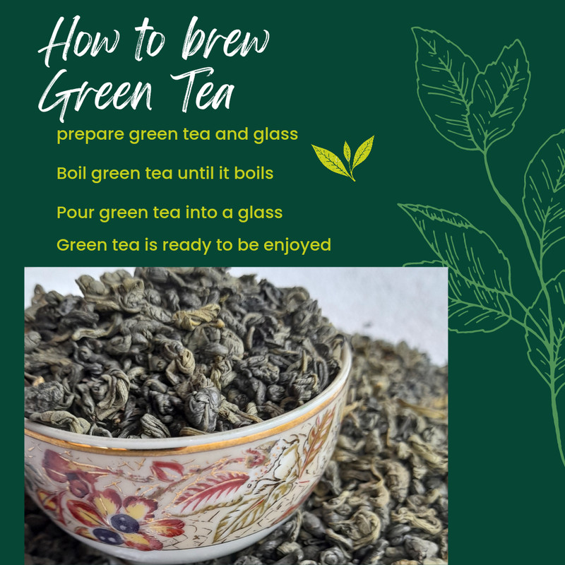 Pure Ceylon Finest Green Tea Weight Loss Natural Beverage, Free Shipping gallery