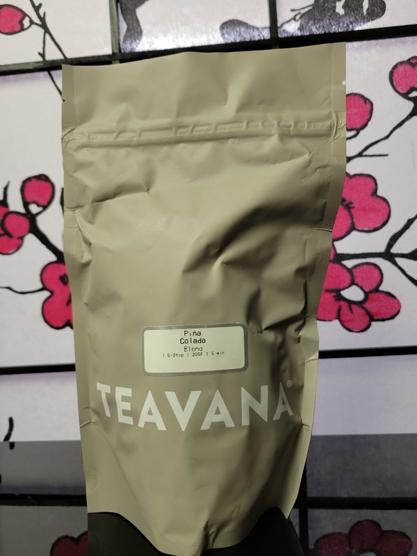 Teavana Pina Colada loose leaf tea